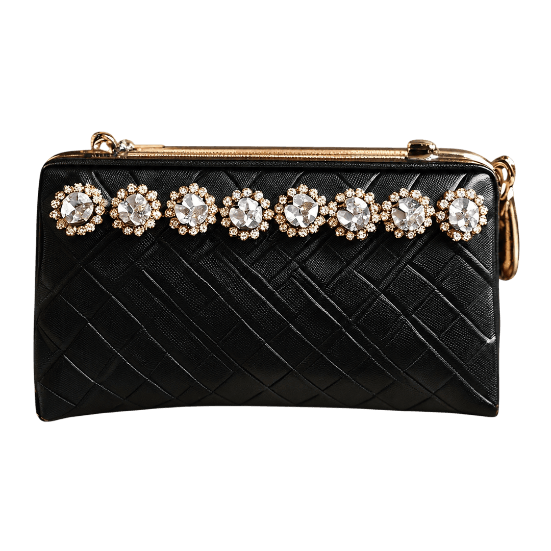 Onyx Jewel Wristlet