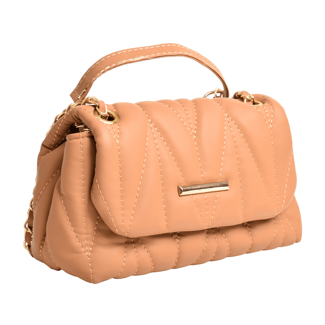 Peach Quilted Charm